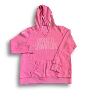 Under Armour Pink Drawstring Hoodie